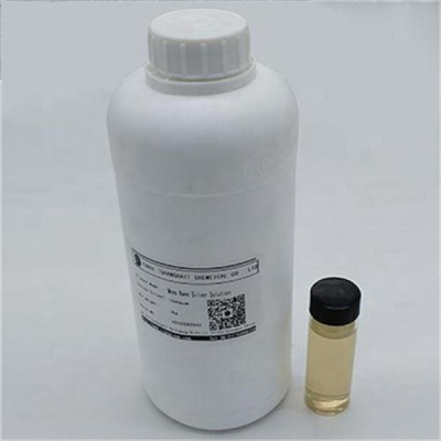 <8nm High Purity 100ppm-50000ppm Ag Disinfector Nano Silver Liquid For Glass And Other Bactericidal Coatings